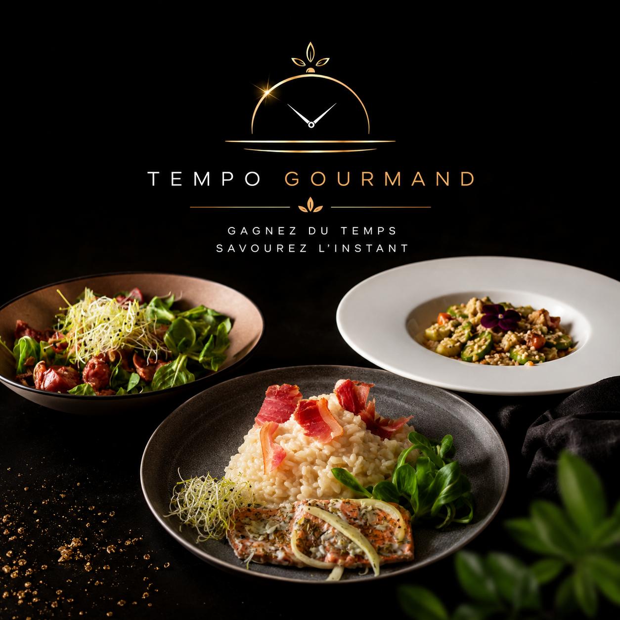 Tagliatelles fraîches et leur garniture, Tempo Gourmand