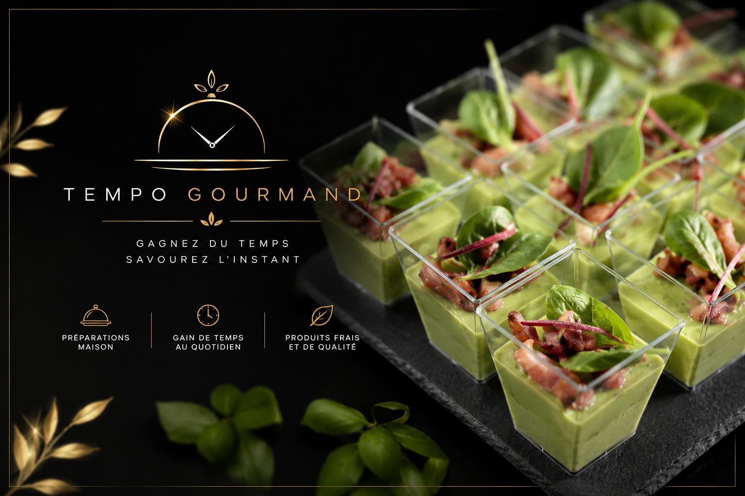 Rouleaux croustillants et salade composée, Tempo Gourmand