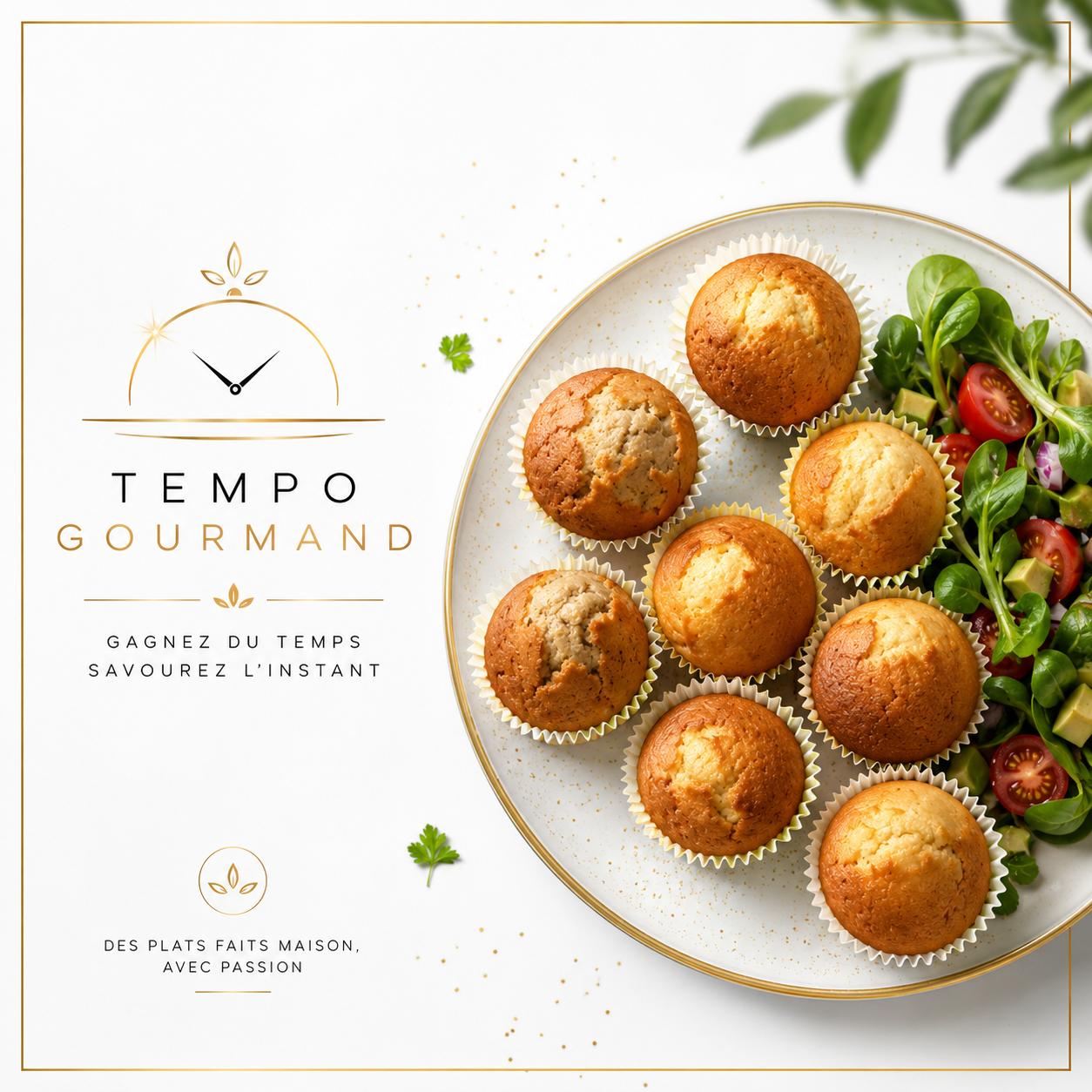 Muffins moelleux faits maison, Tempo Gourmand